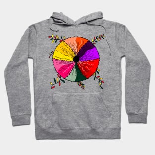 Flower and Leaves Hoodie